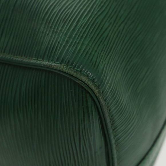 LOUIS VUITTON Epi Keepall 45 Boston Bag Green M42974 LV Auth 94661 - Picture 9 of 16